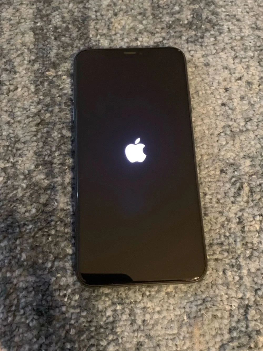 Apple iPhone XS Max - Space Gray with Black OtterBox Case and Box
